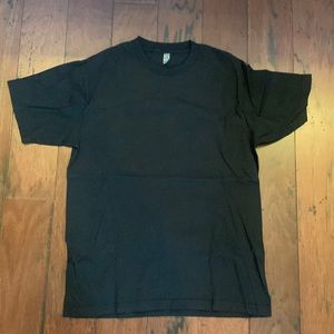 Men’s Los Angeles Apparel Black Short Sleeve T Shirt Size M